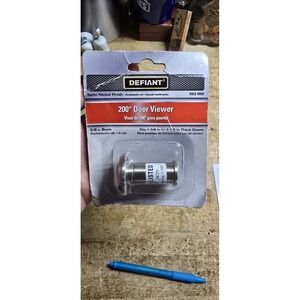 Defiant 200° Door Viewer with A Satin Nickel Finish New In Box